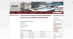Desktop Screenshot of muri-guemligen.ch