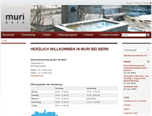 Tablet Screenshot of muri-guemligen.ch